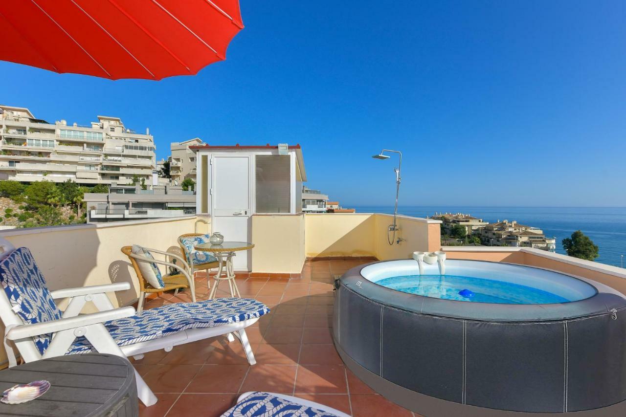 Bluebenalmadena 200Meters From The Beach With Jacuzzi And Rooftop Terrace (Adults Only) 外观 照片
