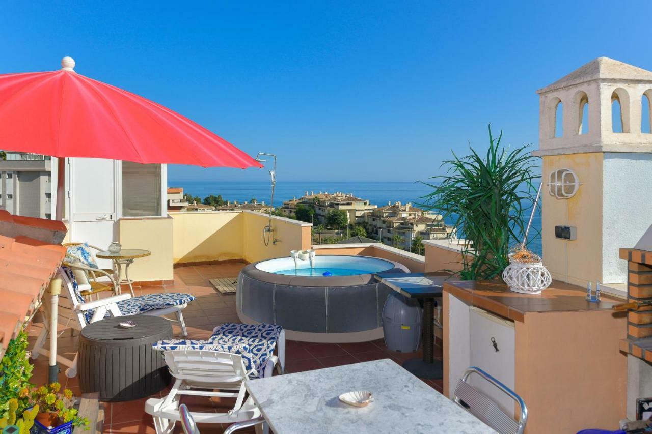 Bluebenalmadena 200Meters From The Beach With Jacuzzi And Rooftop Terrace (Adults Only) 外观 照片